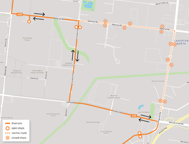 20304 CDCV Rte400 Diversion Map