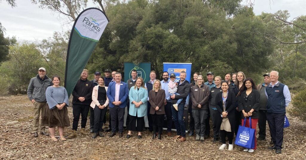 CDC Victoria and Parks Victoria group photo